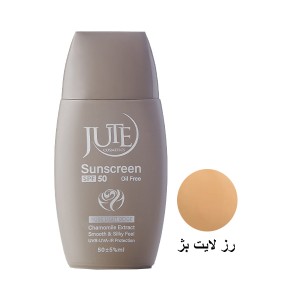 کرم ضد آفتاب ژوت مناسب پوست چرب با SPF50 حجم ۴۰ میل