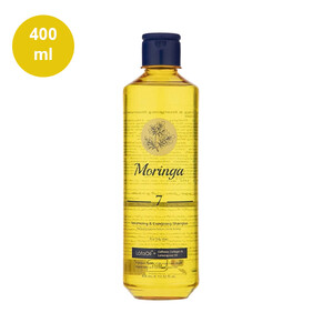 شامپو حجم‌دهنده و انرژی‌بخش شماره 7 مورینگا مخصوص موهای چرب مدل Volumizing & Energizing حجم 400 میل