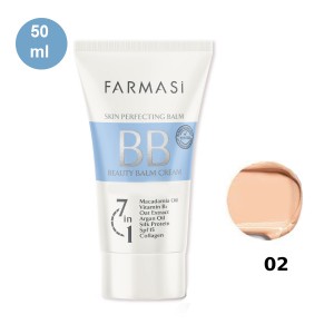 بی‌بی کرم 7 در 1 مناسب انواع پوست SPF 15 فارماسی حجم 50 میل