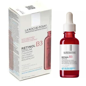 سرم ضد چروک و جوانساز لا روش پوزای مدل Retinol B3 حاوی رتینول حجم 30 میل