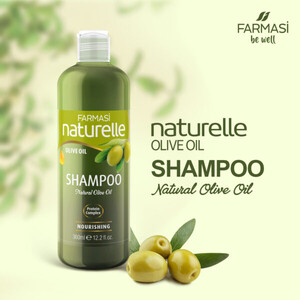 شامپو مغذی و ترمیم کننده فارماسی سری Naturelle حاوی روغن زیتون حجم 360 میل