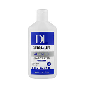 ژل صورت آبرسان درمالیفت Aqualift، تسکین کشیدگی پوست خشک و حساس