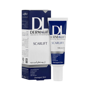 ژل ترمیم‌کننده جای زخم و اسکار درمالیفت مناسب انواع پوست مدل ScarLift حجم 25 میل