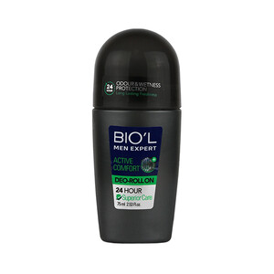 رول ضد تعریق مردانه بیول مدل Active Comfort محافظ ۲۴ ساعته و ضد التهاب حجم ۷۵ میل