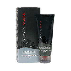 ماسک لایه بردار صورت حاوی زغال فعال و اسید سالیسیلیک هیدرودرم فاقد چربی حجم ۶۰ میل