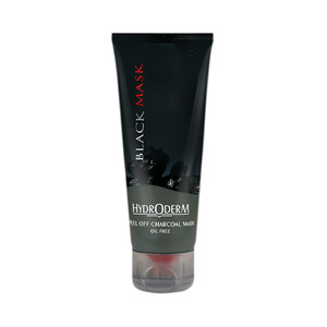 ماسک لایه بردار صورت حاوی زغال فعال و اسید سالیسیلیک هیدرودرم فاقد چربی حجم ۶۰ میل