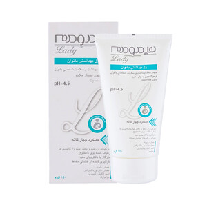 ژل بهداشتی بانوان هیدرودرم مدل Quadra Action وزن 150 گرم