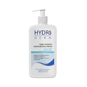 کرم مرطوب و نرم کننده پوست دست و صورت هیدرودرم مدل Aqua Mist حجم 500 میل