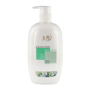 لوسیون مرطوب کننده و آبرسان بدن ژوت حاوی شی باتر و ویتامین E با رایحه کالون حجم ۴۰۰ میل