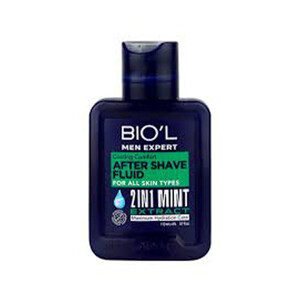 ژل افتر شیو خنک کننده و تسکین دهنده بیول مدل ۲ در ۱ Mint حاوی عصاره نعناع و ویتامین E حجم ۱۱۰ میل