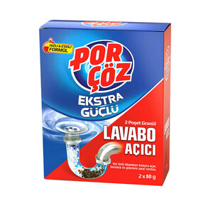 پودر لوله باز کن قوی پورچوز مدل Ekstra Güçlü بسته ۲ عددی ۵۰ گرمی