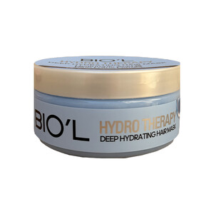 ماسک موی آبرسان بیول مدل Water Therapy حاوی هیالورونیک اسید و عصاره نیلوفر آبی حجم ۲۲۰ میل