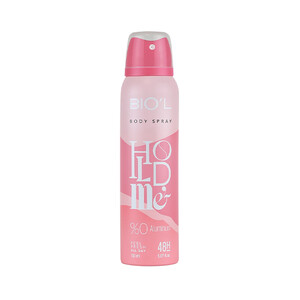 اسپری خوشبو کننده زنانه بیول مدل Hold Me با ماندگاری ۴۸ ساعته و فاقد آلومینیوم حجم ۱۵۰ میل