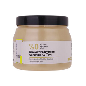 ماسک مو ترمیم کننده فاقد سولفات ویتاپلکس مناسب موهای دکلره و آسیب دیده حجم 500 میل