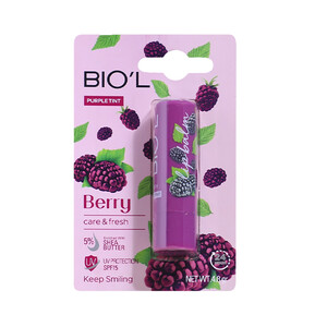بالم لب نرم و براق کننده بیول مدل Berry Tint حاوی SPF15 و ویتامین E وزن ۴.۸ گرم