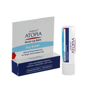 بالم مرطوب کننده و ترمیم کننده لب آردن اتوپیا حاوی سرامید مناسب پوست‌های خشک و حساس وزن ۴.۵ گرم