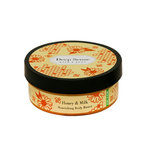 کره بدن مغذی و مرطوب کننده دیپ سنس حاوی شی باتر و موم زنبور عسل حجم ۲۰۰ میل