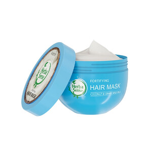 ماسک موی کراتینه و تقویت کننده آردن هرباسنس حاوی روغن نارگیل و دانه انگور مناسب موهای کم‌پشت و دارای ریزش حجم ۲۵۰ میل