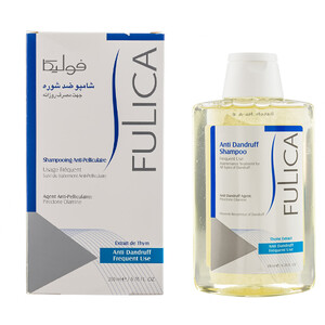 شامپو ضد شوره فولیکا مخصوص مصرف روزانه حاوی ترکیبات ضد قارچ حجم ۲۰۰ میل