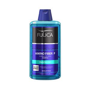 شامپو تقویت کننده و حجم دهنده فولیکا حاوی آمینو اسید مناسب موهای نازک و کم حجم حجم ۴۰۰ میل