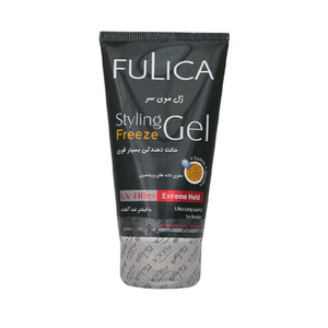 ژل موی سر فولیکا با حالت دهندگی بسیار قوی حاوی دانه‌های ویتامین و مغذی حجم ۱۵۰ میل