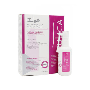 لوسیون تقویت کننده مو و ابرو فولیکا مخصوص الگوی ریزش زنانه حاوی آمینکسیدیل و کافئین حجم ۷۵ میل