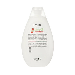 شامپو بدن کرمی هیدرودرم حاوی ماست و توت فرنگی PH متعادل حجم ۵۰۰ میل