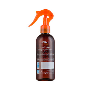 روغن برنزه کننده و آبرسان آردن  رنگ برنز طلایی حاوی عصاره هویج و قهوه حجم ۲۵۰ میل