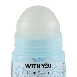 رول ضد تعریق زنانه ۴۸ ساعته ویت یو مدل Calm Ocean فاقد الکل و آبرسان حجم ۵۰ میل