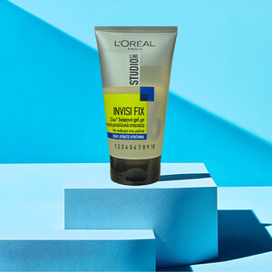 ژل حالت دهنده مو لورآل مدل Studio Line کاملاً نامرئی با قدرت نگه دارندگی قوی حجم ۱۵۰ میل