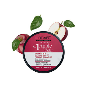 شامپو اسکراب ضد شوره اوربن کر مدل Apple Cider احیا کننده و لایه بردار حجم ۲۰۰ میل