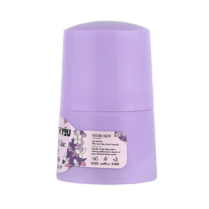 رول ضد تعریق ۴۸ ساعته زنانه ویت یو مدل Light Lilac فاقد الکل و ضد حساسیت حجم ۵۰ میل