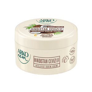 کرم مرطوب کننده کاسه‌ای آرکو حاوی روغن نارگیل طبیعی مناسب دست، صورت و بدن حجم ۲۵۰ میل