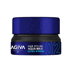 واکس مو آگیوا مدل Ultra Strong شماره 02 با قدرت نگهدارندگی بالا و درخشش ملایم حجم ۱۵۵ میل