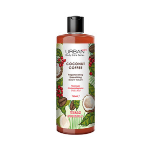 شامپو بدن نرم کننده اوربن کر Coconut Coffee با رایحه نارگیل و قهوه حجم ۷۵۰ میل