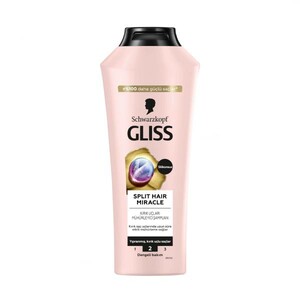 شامپو گلیس مدل Split Hair Miracle با خاصیت چسباننده موخوره و ترمیم‌کننده یونی حجم ۴۰۰ میل