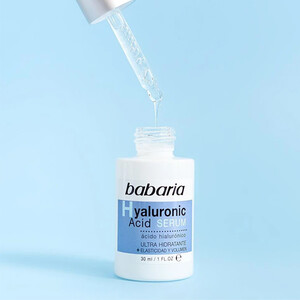 سرم مرطوب کننده و آبرسان عمیق باباریا مدل Hyaluronic Acid  حجم 30 میل