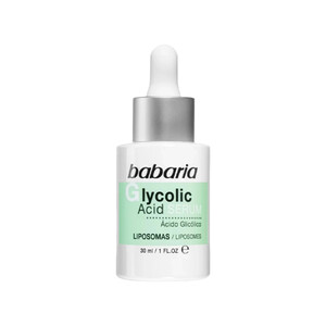 سرم لایه بردار ملایم پوست باباریا مدل Glycolic Acid یکنواخت کننده رنگ پوست و بازسازی کننده حجم 30 میل
