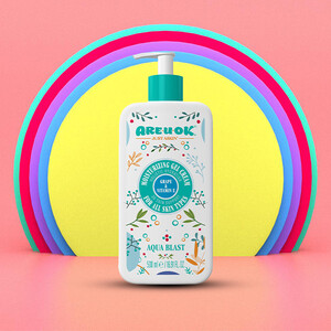 ژل کرم آر یو اوکی حاوی روغن هسته انگور و ویتامین E با خاصیت آنتی‌اکسیدانی و محافظتی حجم ۵۰۰ میل