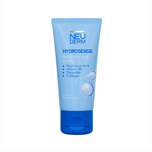 کرم نئودرم مدل Hydrosense با خاصیت آبرسان فوق‌عمقی و جوانساز با هیالورونیک اسید و کلاژن حجم ۵۰ میل