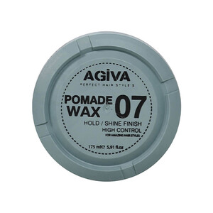 واکس مو حالت دهنده پوماد آگیوا مدل 07 Pomade Wax مناسب انواع مو دارای قدرت کنترل بالا با درخشش ملایم حجم ۱۷۵ میل