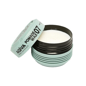 واکس مو حالت دهنده پوماد آگیوا مدل 07 Pomade Wax مناسب انواع مو دارای قدرت کنترل بالا با درخشش ملایم حجم ۱۷۵ میل