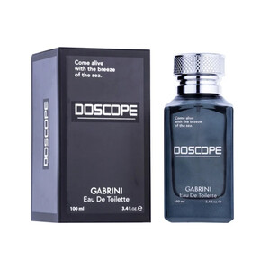 ادو تویلت یونیسکس گابرینی مدل DOSCOPE با نت‌های تازه مرکباتی و شرقی ماندگار حجم ۱۰۰ میل