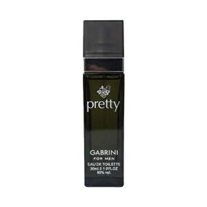ادو تویلت مردانه گابرینی مدل PRETTY-12 رایحه BLACK CODE با نت‌های گرم و تلخ ادویه‌ای حجم ۳۰ میل