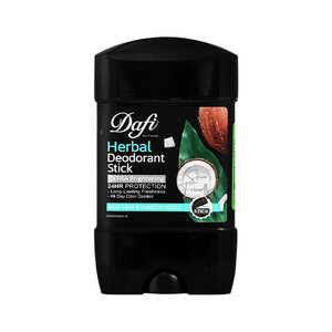 استیک ضد تعریق ۲۴ ساعته زنانه دافی مدل HERBAL حاوی عصاره نارگیل با اثر روشن‌کننده مناسب فعالیت‌های ورزشی حجم ۴۰ میل