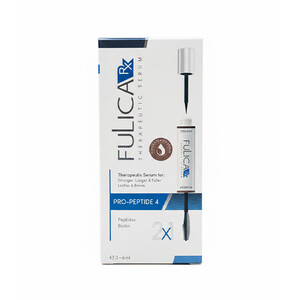 سرم تقویت‌کننده مژه و ابرو فولیکا آر ایکس مدل PRO-PEPTIDE 4 حاوی پپتید و بیوتین جهت افزایش ضخامت و رشد حجم ۹ میل
