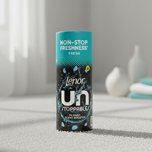 خوشبو کننده لباس لنور مدل UNSTOPPABLES FRESH ماندگاری ۱۲ هفته‌ای تقویت‌کننده رایحه لباس وزن ۱۵۵ گرم