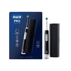 مسواک برقی تخصصی و هوشمند دهان و دندان اورال بی مدل PRO SERIES 1 با تکنولوژی پاک‌سازی ۳ بعدی و سنسور محافظت از لثه