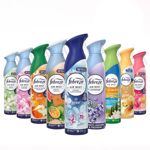 اسپری خوشبو کننده هوا فبرز مدل  AIR MIST با رایحه های متنوع و تکنولوژی خنثی ساز بوی نامطبوع حجم ۱۸۵ میل