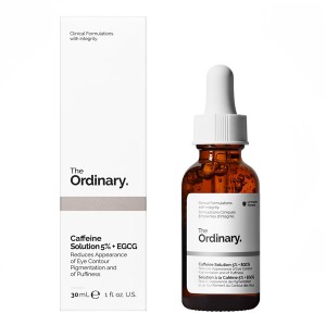 سرم دور چشم ضد تیرگی و پف حاوی کافئین 5% اوردینری مدل  Caffeine Solution + EGCG  حجم 30 میل